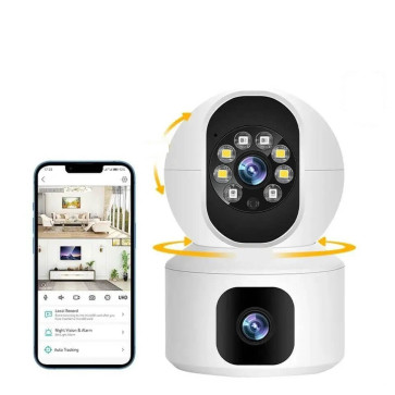 Внутренняя IP-камера Besder R11-4Mp с 2 объективами