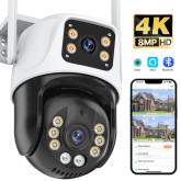 Внешняя IP-камера DEREVIN XM58 4MP белая