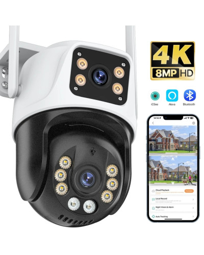 Зовнішня IP-камера Besder BS-IPC-A8B-XMA401 біла