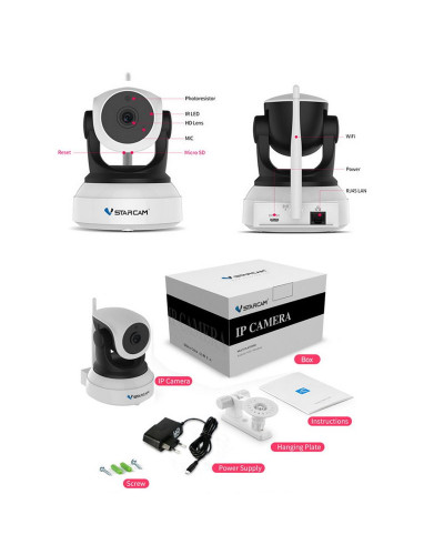 Внутрішня IP-камера Vstarcam C24S біла